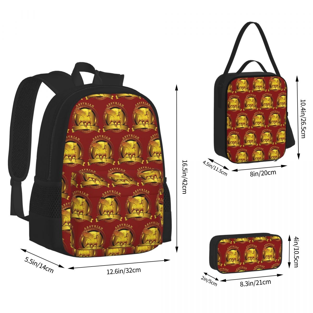 Luxury Assyrian Suryoyo Flag B - Luxury Bags For Kids recension och pris