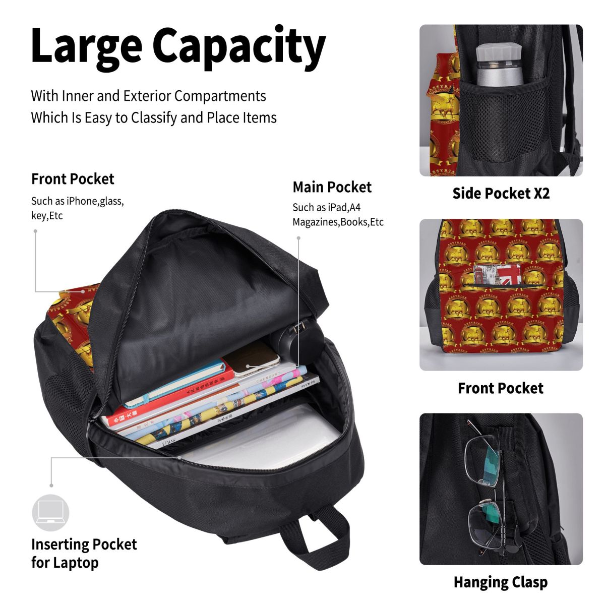 Luxury Assyrian Suryoyo Flag B - Luxury Bags For Kids recension och pris
