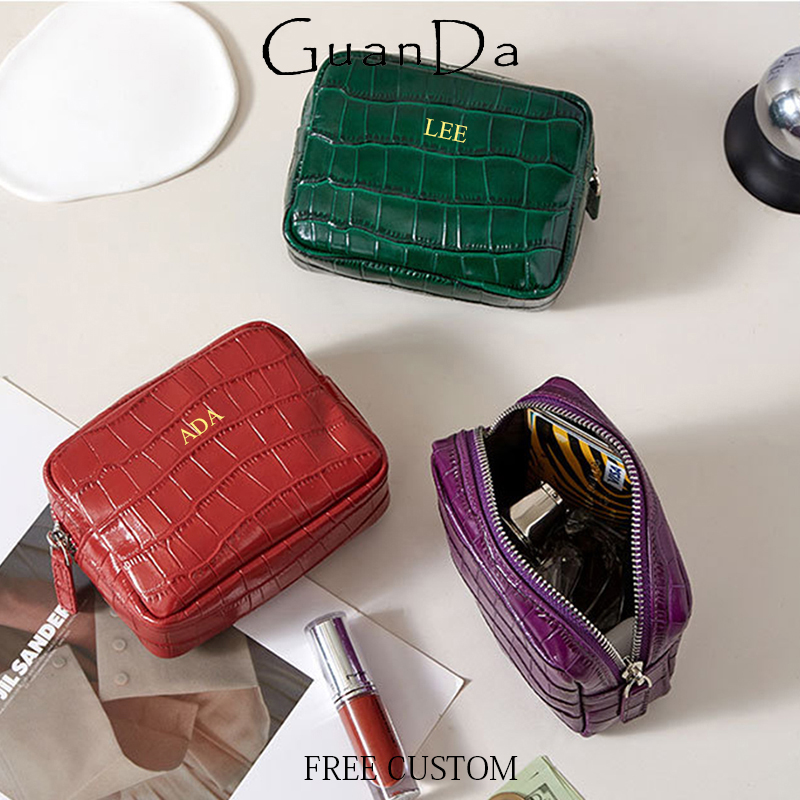 Luxury Genuine Leather Zip Coi - Luxury Ziploc Bags recension och pris