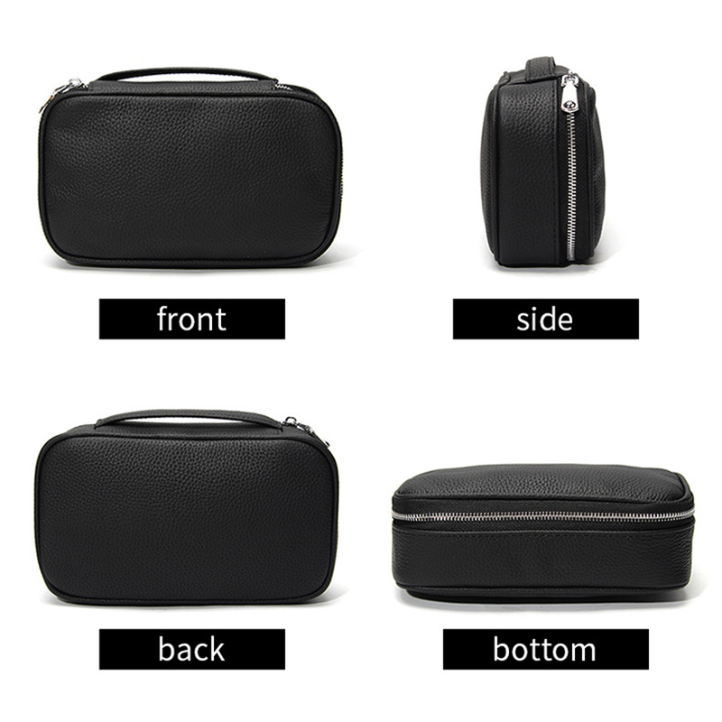 Cowhide Travel Large Capacity  - Luxury Ziploc Bags recension och pris