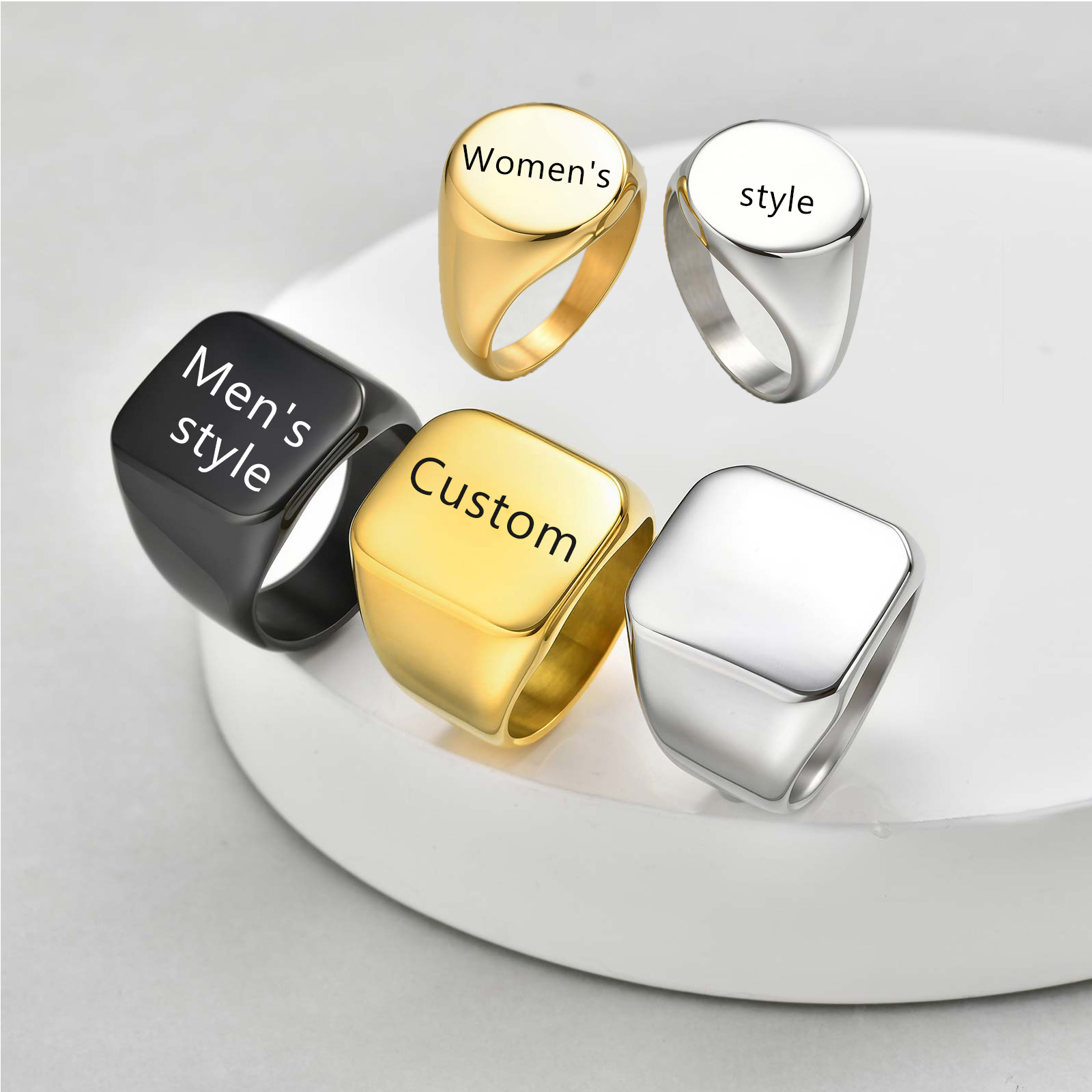 Personalized Jewelry 18 KT Gol - Luxury Bags No Logo recension och pris